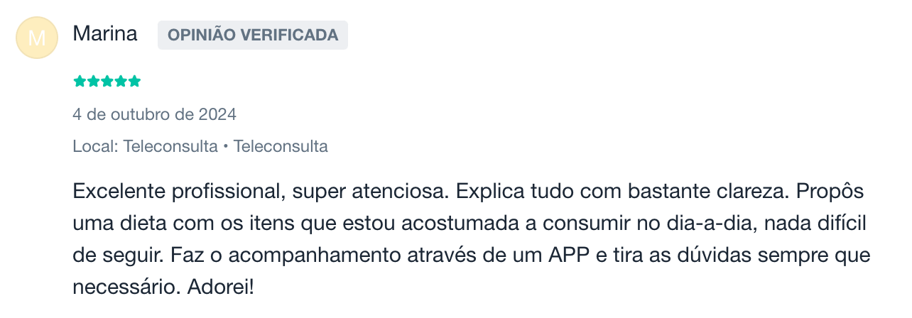 Nutricionista Barbara Moraes Depoimentos Pacientes Perda de Peso