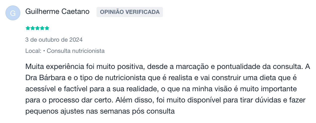 Nutricionista Barbara Moraes Depoimentos Pacientes Perda de Peso