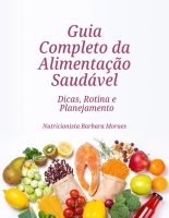 Guia Completo da Alimentação Saudável: Dicas, Rotina e Planejamento